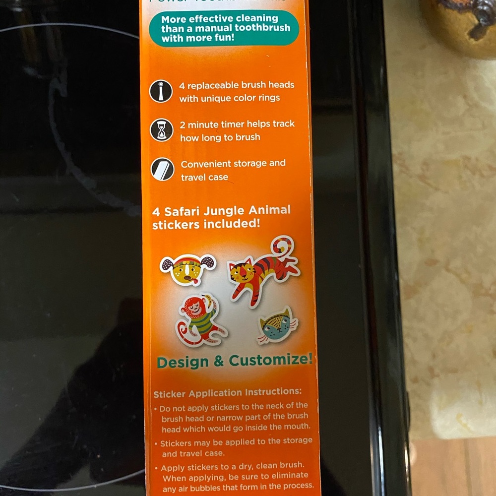 NOT FOR SALE 
KIDS POWER TOOTHBRUSH